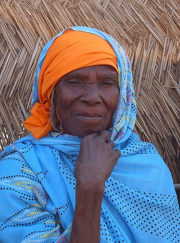 Darfur-older woman-Riyadh Camp
