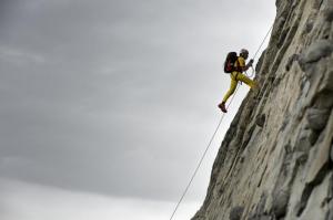 climbing alone